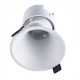 Foco Downlight LED COB Fijo Redondo Ø105mm 15w IP65 Konic VC, Blanco ó Negro
